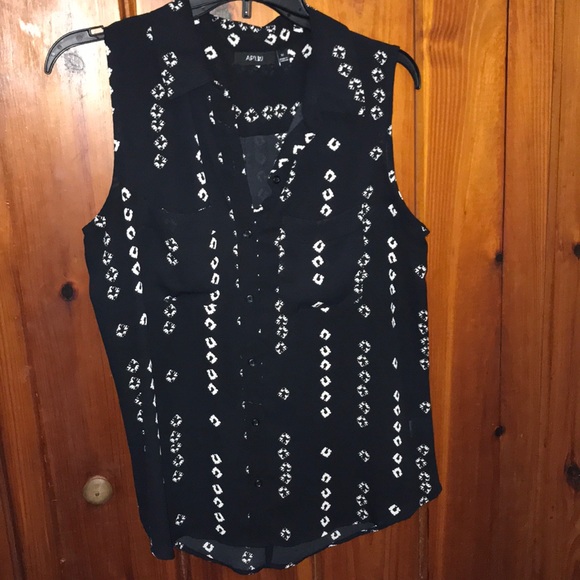 Apt. 9 Tops - Apt 9 Black blouse